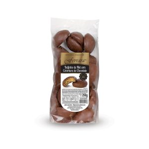 BEIJINHO DE MEL COM COBERTURA DE CHOCOLATE 250g